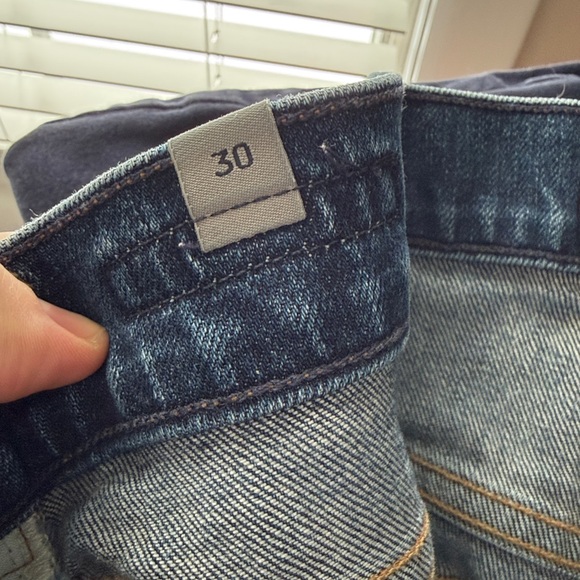 Citizens of Humanity Elsa Mid Rise Straight Jeans Size 30 Indigo Denim - Picture 10 of 11